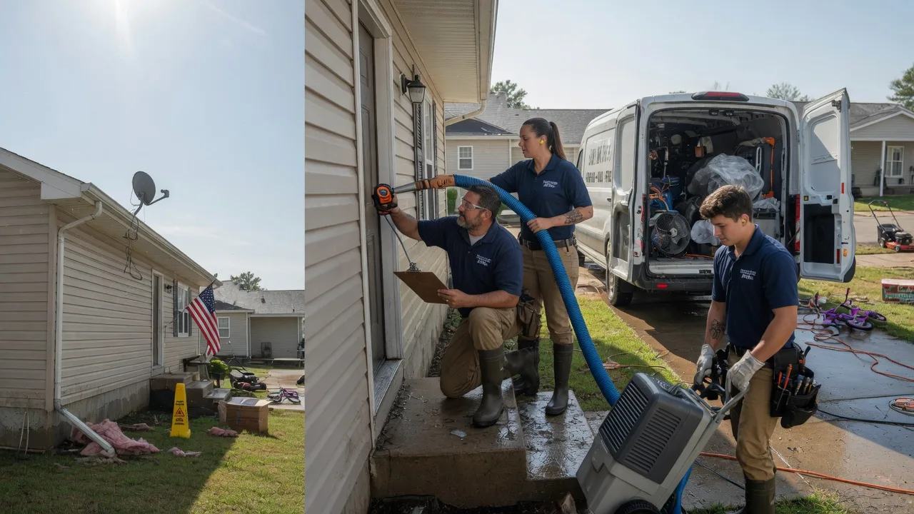 Ceiling Water Damage Restoration in Huxley, IA near me